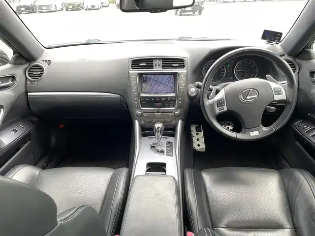 レクサス ＩＳ 250 Fスポーツ 熊本県 2011(平23)年 11.2万km ブラック 純正HDDナビ/・AM/FM/CD/DVD/BT/AUX/USB/・フルセグTV/・バックカメラ/ドライブレコーダー/クルーズコントロール/前席パワーシート/・D席メモリ付き/革シート/ETC/革巻きステアリング/・ステアリングスイッチ/・パドルシフト/横滑り防止装置/オートライト/社外レーダー/コーナーセンサー/純正フロアマット/純正18インチAW/ドアバイザー/電動格納ミラー/・ウインカーミラー/プッシュスタート/スマートキー