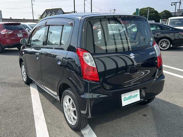 スズキ アルト F 岐阜県 2014(平26)年 9.1万km ブルーイッシュブラックパール3 登録時走行距離90460km/純正オーディオ　/ＥＴＣ　/リモコンキー　/エアコンＡＡＣ　/パワーウィンドウ/パワーステアリング/ＣＤチェンジャー　/ドアバイザー　/布系シート　/フルフラットシート/純正フロアマット　/ABS/横滑り防止装置　/ハロゲンヘッドライト　/エアバッグ運転席・助手席　/社外１４アルミホイール