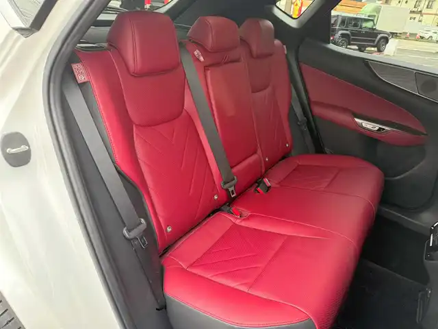 レクサス ＮＸ 250 バージョンL 愛知県 2023(令5)年 2.9万km ソニッククォーツ /禁煙/ワンオーナー/パノラマサンルーフ/赤黒ツートン革シート//ディーラー整備記録簿R5.6.7//純正ナビ/フルセグ/BT/USB/Miracast//全方位カメラ/ビルトインETC2.0/全天周ドラレコ/HUD//メモリ付きパワーシート//前席シーートヒーター/エアシート//後席シートヒーター//デジタルインナーミラー//革巻きステア/ステアスイッチ/パドルシフト/ステアヒーター//PCS/LDA/ACC/PSB/BSM/RSA/安心降車//RCTA/リアカメラディテクション//ドライブモード//照明付きバニティミラー//純正20インチAW//新車時保証書//取扱説明書//スペアスマートキー/カードキー有