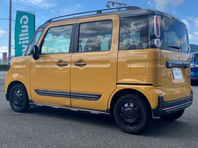 スズキ スペーシア ギア 兵庫県 2019(平31)年 7.9万km アクティブイエロー/ガンメタリック2トーン 純正8インチSDナビ/(CD/DVD/BT/AM/FM)/フルセグテレビ/バックカメラ/プッシュスタート/両側パワースライドドア/ETC/オートライト/シートヒーター/衝突軽減