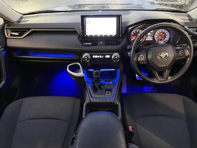 トヨタ ＲＡＶ４ X 島根県 2019(令1)年 8.1万km アティチュードブラックマイカ 登録時走行距離81873km/４WD/純正9インチナビ（NSZT-Y68T）/Bluetooth/CD/DVD/AM/FM/フルセグテレビ/レーダークルーズコントロール/プリクラッシュセーフティ/パーキングサポートブレーキ/レーントレーシングアシスト/ロードサインアシスト/電動パーキング/電動格納ミラー/ドライブレコーダー/オートライト/オートハイビーム/ETC