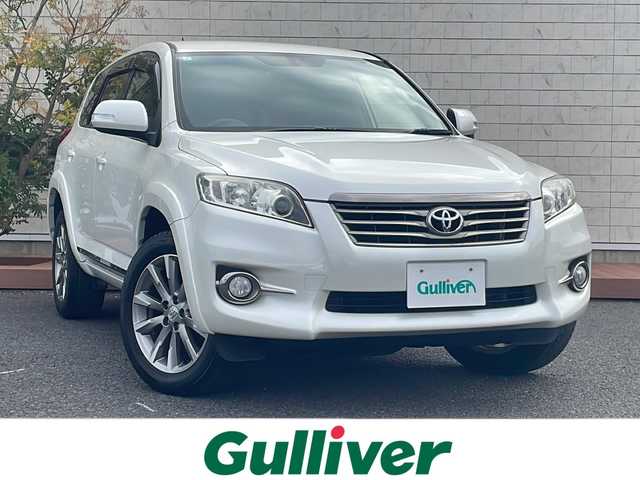 トヨタ ヴァンガード 240S Sパック アルカンターラ 茨城県 2013(平25)年 4.5万km ホワイトパールクリスタルシャイン ナビ　/-BT/AM/FM/TV/禁煙車　/バックカメラ　/４ＷＤ /クルーズコントロール /LEDヘッドライト /ハーフレザーシート /スマートキー /純正アルミホイール /電動格納ミラー /ETC/オールオートパワーウィンドウ /スペアキー/カーテンエアバッグ