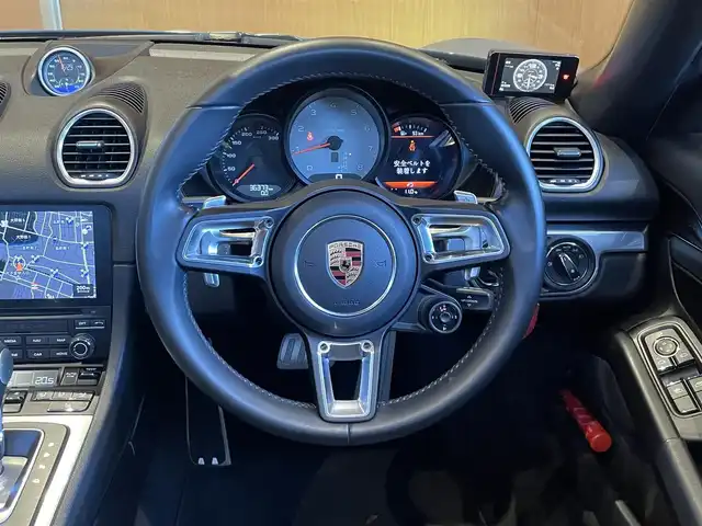 ポルシェ ７１８ボクスター S 宮城県 2017(平29)年 3.7万km グレー スポーツクロノパッケージ/BOSEサウンドシステム/純正ナビゲーションシステム/バックカメラ/ビルトインETC/ブラックレザーシート/シートヒーター/純正19インチAW/センターカラークレスト/キセノンヘッドライト/オートライト/パドルシフト/キーレスキー/スポーツテールパイプ/ETC車載器