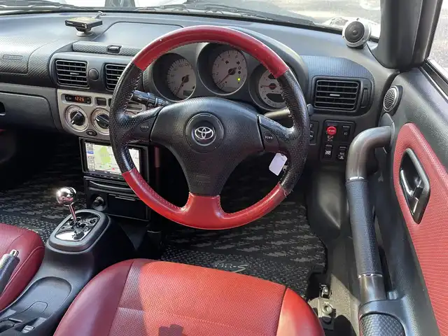 トヨタ ＭＲ－Ｓ V エディション ファイナルVer 埼玉県 2007(平19)年 8.9万km ブラック /社外メモリナビ//フルセグTV//CD/DVD/Bluetooth//赤レザーシート//ETC//キーレス//キセノン//ステアシフト//革巻きステアリング//ドライブレコーダー//Wエアバッグ//ABS//社外PUSHスタートボタン//Fフォグランプ//純正アルミホイル