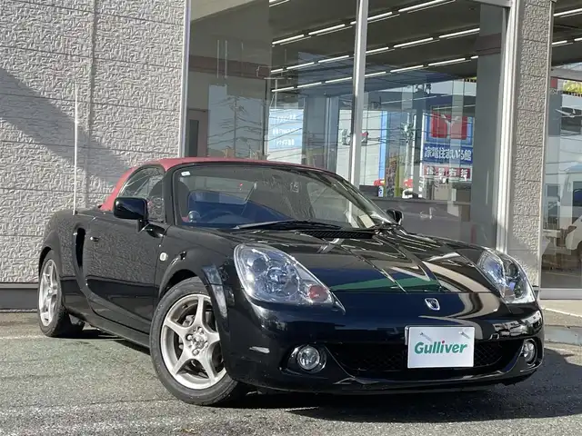 トヨタ ＭＲ－Ｓ V エディション ファイナルVer 埼玉県 2007(平19)年 8.9万km ブラック /社外メモリナビ//フルセグTV//CD/DVD/Bluetooth//赤レザーシート//ETC//キーレス//キセノン//ステアシフト//革巻きステアリング//ドライブレコーダー//Wエアバッグ//ABS//社外PUSHスタートボタン//Fフォグランプ//純正アルミホイル