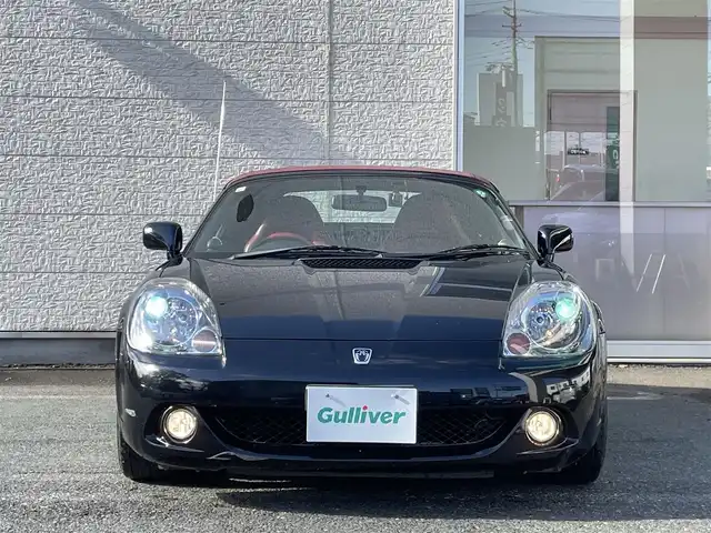 トヨタ ＭＲ－Ｓ V エディション ファイナルVer 埼玉県 2007(平19)年 8.9万km ブラック /社外メモリナビ//フルセグTV//CD/DVD/Bluetooth//赤レザーシート//ETC//キーレス//キセノン//ステアシフト//革巻きステアリング//ドライブレコーダー//Wエアバッグ//ABS//社外PUSHスタートボタン//Fフォグランプ//純正アルミホイル