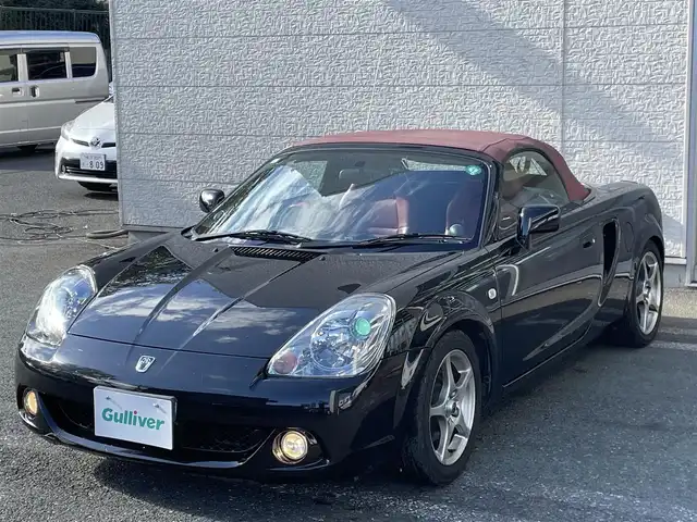 トヨタ ＭＲ－Ｓ V エディション ファイナルVer 埼玉県 2007(平19)年 8.9万km ブラック /社外メモリナビ//フルセグTV//CD/DVD/Bluetooth//赤レザーシート//ETC//キーレス//キセノン//ステアシフト//革巻きステアリング//ドライブレコーダー//Wエアバッグ//ABS//社外PUSHスタートボタン//Fフォグランプ//純正アルミホイル