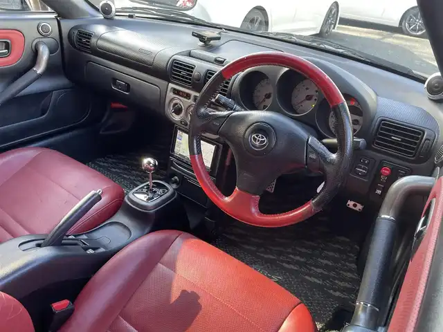 トヨタ ＭＲ－Ｓ V エディション ファイナルVer 埼玉県 2007(平19)年 8.9万km ブラック /社外メモリナビ//フルセグTV//CD/DVD/Bluetooth//赤レザーシート//ETC//キーレス//キセノン//ステアシフト//革巻きステアリング//ドライブレコーダー//Wエアバッグ//ABS//社外PUSHスタートボタン//Fフォグランプ//純正アルミホイル