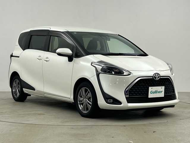 トヨタ シエンタ ファンベースG 鹿児島県 2020(令2)年 1.4万km ホワイトパールクリスタルシャイン 純正SDナビ/（AM/FM/CD/DVD/Bluetooth/HDMI）/バックカメラ/前後ドライブレコーダー/両側パワースライドドア/ビルトインETC/トヨタセーフティセンス/レーンキープアシスト/コーナーセンサー/純正AW15インチ/スマートキー/禁煙車/オートライト/LEDヘッドライト