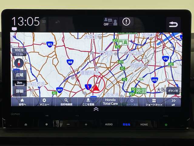 ホンダ ステップワゴン スパーダ eHEV 大阪府 2022(令4)年 3万km トワイライトミストブラックパール ホンダセンシング/・CMBS/・ACC先行車検知/・先行車発進お知らせ/・路外逸脱抑制機能/・LKAS/・BSM/・標識認識機能/・踏み間違い衝突軽減システム/純正11.4インチSDナビ/（CD/DVD/Bluetooth/フルセグ）/バックカメラ/ハーフレザーシート/前席シートヒーター/パドルシフト/ETC/横滑り防止/フロアマット/スマートキー/スペアキー×1本/Wエアバッグ/ABS