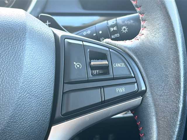 スズキ スペーシア カスタム HYBRID XS ターボ 三重県 2018(平30)年 4.5万km スチールシルバーM 禁煙/純正7型ワイドナビ/全方位カメラ/両側パワースライドドア/HUD/パドルシフト/ハーフレザーシート/シートヒーター/レーンキープアシスト/LEDヘッドライト/オートライト/ベンチシート/ステアリングスイッチ/プリクラッシュ/電動格納ミラー