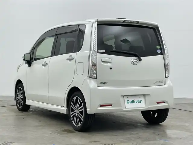 ダイハツ ムーヴ カスタム X VSスマートセレSA 岡山県 2014(平26)年 7.5万km パールホワイトⅢ ナビ　/（CD/DVD）/衝突軽減ブレーキ　/ＥＴＣ　/フルセグＴＶ　/プッシュスタート/スマートキー　　/アイドリングストップ　/純正フロアマット　/純正アルミホイール　/オートライト/キセノンヘッドライト/フォグランプ/ドアバイザー