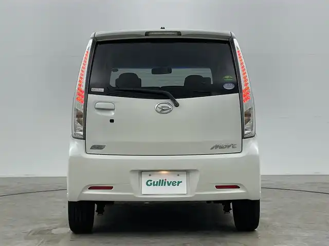 ダイハツ ムーヴ カスタム X VSスマートセレSA 岡山県 2014(平26)年 7.5万km パールホワイトⅢ ナビ　/（CD/DVD）/衝突軽減ブレーキ　/ＥＴＣ　/フルセグＴＶ　/プッシュスタート/スマートキー　　/アイドリングストップ　/純正フロアマット　/純正アルミホイール　/オートライト/キセノンヘッドライト/フォグランプ/ドアバイザー