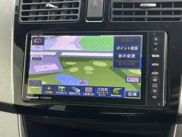 ダイハツ ムーヴ カスタム X VSスマートセレSA 岡山県 2014(平26)年 7.5万km パールホワイトⅢ ナビ　/（CD/DVD）/衝突軽減ブレーキ　/ＥＴＣ　/フルセグＴＶ　/プッシュスタート/スマートキー　　/アイドリングストップ　/純正フロアマット　/純正アルミホイール　/オートライト/キセノンヘッドライト/フォグランプ/ドアバイザー