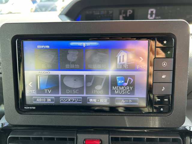ダイハツ タント カスタム X 福岡県 2020(令2)年 7.4万km シャイニングホワイトパール ワンオーナー/スマートアシストIII搭載/純正ＳＤナビ/フルセグＴＶ/全周囲カメラ/ステアリングスイッチ/ナビ連動ドラレコ/両電動スライドドア/ハーフレザーシート/シートヒーター/アイドリングストップ/純正フロアマット/純正アルミホイール/ドアバイザー/プッシュスタート/スペアキー1本/取扱説明書/保証書