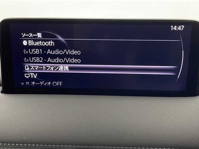 マツダ ＣＸ－５ 25S エクスクルーシブモード 新潟県 2023(令5)年 1.4万km マシーングレープレミアムM 4WD/禁煙車/i-ACTIVSENSE/BOSEプレミアムサウンド/純正SDナビ/(AM/FM/フルセグ/Bluetooth)/全方位モニター/前後ドライブレコーダー/パワーバックドア/レーダークルーズコントロール/LEDオートライト/レザーシート/前席パワーシート/全席シートヒーター/前席エアシート/純正19インチアルミホイール/パドルシフト/ステアリングリモコン/ステアリングヒーター/置くだけ充電/純正フロアマット/スマートキー/ETC