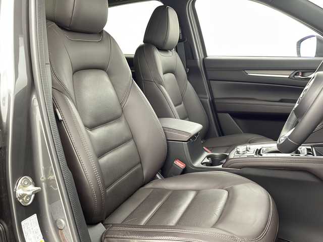 マツダ ＣＸ－５ 25S エクスクルーシブモード 新潟県 2023(令5)年 1.4万km マシーングレープレミアムM 4WD/禁煙車/i-ACTIVSENSE/BOSEプレミアムサウンド/純正SDナビ/(AM/FM/フルセグ/Bluetooth)/全方位モニター/前後ドライブレコーダー/パワーバックドア/レーダークルーズコントロール/LEDオートライト/レザーシート/前席パワーシート/全席シートヒーター/前席エアシート/純正19インチアルミホイール/パドルシフト/ステアリングリモコン/ステアリングヒーター/置くだけ充電/純正フロアマット/スマートキー/ETC