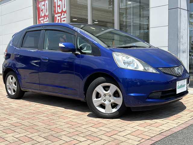 ホンダ フィット スポーティエディション 鳥取県 2010(平22)年 4.5万km ディープサファイアブルーパール ○純正ナビ/○電動格納ミラー/○ETC/○ワンセグ/○バックカメラ/○スタッドレスタイヤ4本積込
