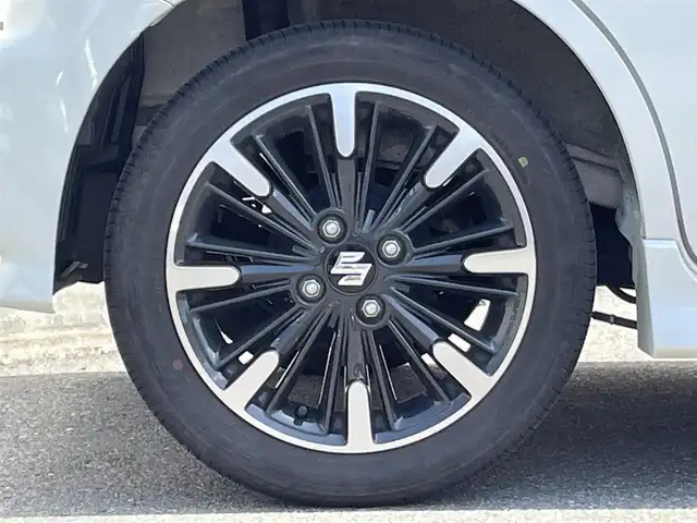 スズキ スペーシア カスタム HYBRID XS 山形県 2021(令3)年 3.9万km ピュアホワイトパール/ブラック2トーン 禁煙車/社外オーディオ/・AM/FM/CD/AUX/Bluetooth/アダプティブクルーズコントロール/アイドリングストップ/コーナーセンサー/車線逸脱警報/衝突被害軽減ブレーキ/横滑り防止装置/盗難防止装置/LEDヘッドライト/オートライト/フロントフォグランプ/両側パワースライドドア/ハーフレザーシート/シートヒーター（D/N席）/純正フロアマット/純正ドアバイザー/冬タイヤ積み込み/保証書/取扱説明書