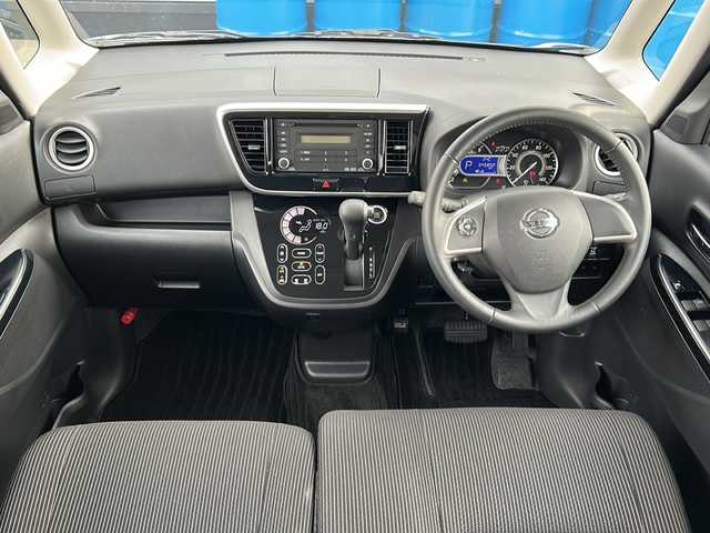 日産 デイズ ルークス ハイウェイスターX 山口県 2020(令2)年 4.6万km オーシャンブルーP ワンオーナー/FM・AMラジオ一体型オーディオ/　FM・AMラジオ、CD/片側パワースライドドア/アラウンドビューモニター/バックカメラ/ETC/ドライブレコーダー【DJ4-S】/ステアリングスイッチ/社外フロアマット/純正14インチアルミホイール/アイドリングストップ/プッシュスタート/スマートキー/スペアキー/オートマチックハイビーム/ドアバイザー/盗難防止装置/レーンキープアシスト/衝突被害軽減システム
