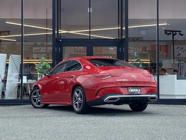 メルセデス・ベンツ ＣＬＡ２００ｄ AMGライン 福岡県 2019(令1)年 4.9万km ジュピターレッド ・レザーエクスクルーシブパッケージ/・ブラック/グレー2トーンレザーシート/・レーダーセーフティパッケージ/・アクティブディスタンスアシスト・ディストロニック/・アクティブブラインドスポット/・アクティブレーンキープアシスト/・アドバンスドパッケージ/・360度カメラ/・HUD/・パノラミックスライディングルーフ/・MBUX10.25メーカーナビ/フルセグTV/BT/USB/・アンビエントライト64色/・前席パワーシート/シートメモリー/シートヒーター/・ワイヤレス充電/・純正前後ドライブレコーダー/・パドルシフト/・マルチLEDヘッドライト/・純正AMG18インチAW/・ETC2.0/・保証書/取扱説明書/記録簿