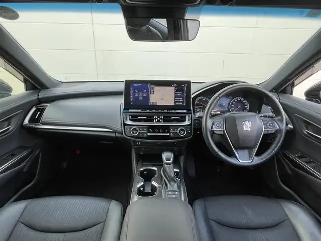 トヨタ クラウン ハイブリッド RS 茨城県 2021(令3)年 8.1万km プレシャスブラックパール 純正12.3インチナビ/バックカメラ/TRDエアロ/トヨタセーフティセンス/ブラインドスポットモニター/三眼LEDヘッドライト/オートマチックハイビーム/ステアリングヒーター/シートヒーター/パワーシート/ハーフレザーシート/盗難防止装置/ETC
