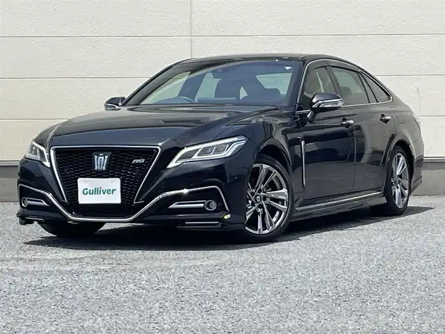 トヨタ クラウン ハイブリッド RS 茨城県 2021(令3)年 8.1万km プレシャスブラックパール 純正12.3インチナビ/バックカメラ/TRDエアロ/トヨタセーフティセンス/ブラインドスポットモニター/三眼LEDヘッドライト/オートマチックハイビーム/ステアリングヒーター/シートヒーター/パワーシート/ハーフレザーシート/盗難防止装置/ETC