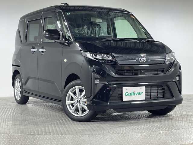 ダイハツ ムーヴ G 神奈川県 2025(令7)年 0.1万km未満 ブラックマイカメタリック 届出済未使用車/9型ディスプレイオーディオ /全方位ビューカメラ/スマートパノラマパーキングパック＆純正ナビ装着用アップグレードパック付 /両側電動スライドドア/衝突軽減ブレーキ/パーキングアシスト/アイドリングストップ/リアセンサー/オートハイビーム/ステアリングスイッチ/置くだけ充電/電子パーキング・オートホールド/プッシュスタート/スマートキー/純正サイドシル・リアスポイラー/純正14インチアルミホイール/取説　保証書/スペアキー