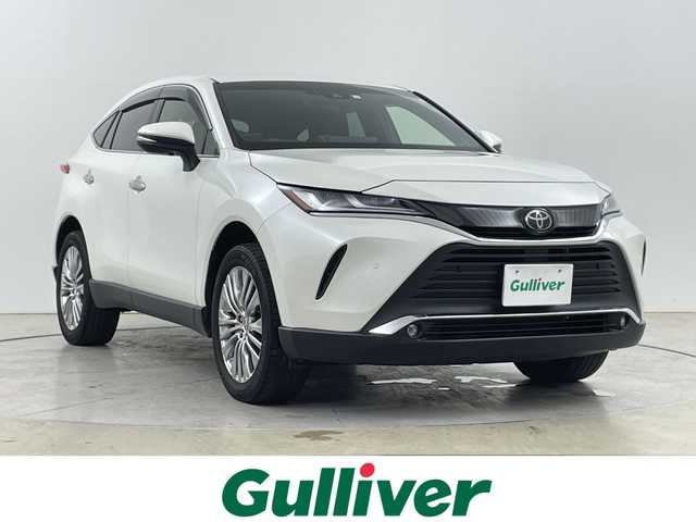 トヨタ ハリアー Z 道央・札幌 2021(令3)年 4.2万km ホワイトパールクリスタルシャイン ・４WD/寒冷地仕様/・トヨタセーフティセンス/・プリクラッシュセーフティ/・レーダークルーズコントロール/・ブラインドスポットモニター/・JBLサウンド/・純正１２.３インチディスプレイ/・ナビ.Bluetooth.フルセグ/・バックカメラ/TVキャンセラー/・パワーバックドア/・ハーフレザーシート/・LEDオートライト/オートハイビーム/・ミラーヒーター/・ビルトイン2.0ETC/・デジタルインナーミラー/・スマートキー/・スタッドレス積み込み