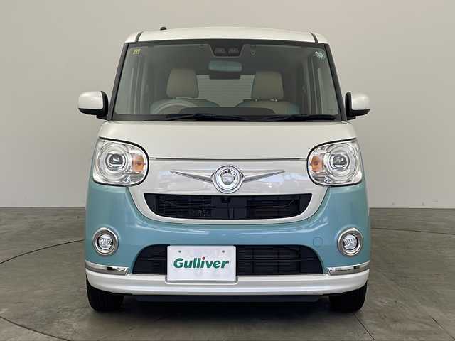 ダイハツ ムーヴ キャンバス G メイクアップ リミテッド　SAⅢ 兵庫県 2020(令2)年 3万km パールホワイトⅢ/ファインミントメタリック 2トーン 純正ナビ/CD/DVD/USB/SD/BT/TV/全方位カメラ/両側パワースライドドア/ETC/スマートアシスト３/オートハイビーム/衝突軽減ブレーキ/誤発進抑制制御システム/先行車発進お知らせ機能/前後ドライブレコーダー/オートライト/LEDヘッドライト/スマートキー×２/横滑り防止装置/ワンオーナー/取り扱い説明書/フロアマット/レザー調シートカバー