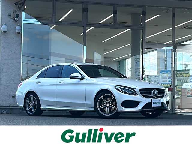 メルセデス・ベンツ Ｃ２００ アバンギャルド AMGライン 福島県 2016(平28)年 5万km パール 登録時走行距離：49744km/純正メーカーナビ/（フルセグTV/BT接続/AM/FM/CD/DVD）/PUSHスタート/ETC/パワーシート（D席/N席）/シートヒーター（D席/N席）/クルーズコントロール/パドルシフト/パワーバックドア/革巻きステアリング/アイドリングストップ/レーンキープ/コーナーセンサー/LEDヘッドライト/ウィンカーミラー/電格ミラー/純正フロアマット/スマートキー/スペアキー/ＩＳＯＦＩＸ
