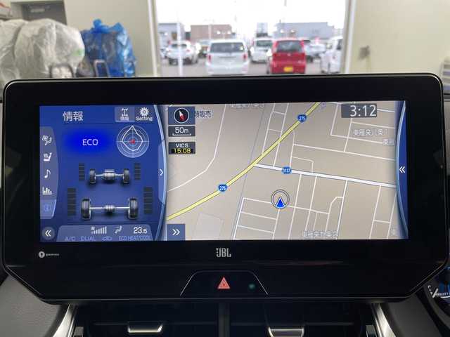 トヨタ ハリアー ハイブリッド Z レザーパッケージ 道央・札幌 2022(令4)年 0.9万km プレシャスブラックパール ・4WD/ハイブリット/・トヨタセーフティセンス/・プリクラッシュセーフティ/・レーダークルーズコントロール/・ブラインドスポットモニター/・純正ディスプレイオーディオ/・ナビ/AUX/USB/AppleCarPlay/AndroidAuto/・Bluetooth接続/・JBLサウンドシステム/・パノラマルーフ/・パノラミックビューモニター/・社外前後ドライブレコーダー/・ビルトインETC2.0/・ステアリングヒーター/・レザーシート/パワーシート/・シートヒーター/エアシート/・デジタルインナーミラー（ドラレコ前後機能付き）
