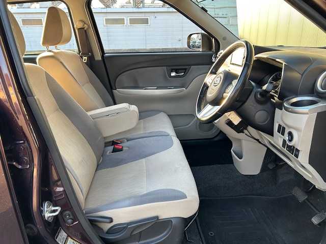 ダイハツ キャスト スタイル G ターボ SAⅢ 青森県 2017(平29)年 7.5万km プラムブラウンクリスタルマイカ 4WD/純正ディーラーSDナビ/（フルセグ/CD/DVD/SD/Bluetooth）/バックカメラ/ETC/スマートアシストIII/衝突軽減ブレーキ/レーンキープアシスト/リアパークセンサー/純正キセノンライト/オートマチックハイビーム/14インチ社外アルミホイール/社外フロアマット/スペアキー/説明書/保証書