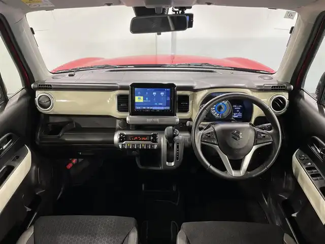 スズキ クロスビー HYBRID MX 愛知県 2019(令1)年 3.5万km ファーベントレッド/スーパーブラックパール 純正8インチナビ/（フルセグTV/Bluetooth/AM/FM/SD/USB）/衝突軽減ブレーキ/クルーズコントロール/前後ドライブレコーダー/コーナーセンサー/レーンキープアシスト/パーキングアシスト/プッシュスタート/スマートキー/ミュージックプレイヤー接続/純正フロアマット/純正16インチアルミホイール/オートライト/シートヒーター