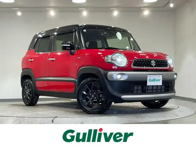 スズキ クロスビー HYBRID MX 愛知県 2019(令1)年 3.5万km ファーベントレッド/スーパーブラックパール 純正8インチナビ/（フルセグTV/Bluetooth/AM/FM/SD/USB）/衝突軽減ブレーキ/クルーズコントロール/前後ドライブレコーダー/コーナーセンサー/レーンキープアシスト/パーキングアシスト/プッシュスタート/スマートキー/ミュージックプレイヤー接続/純正フロアマット/純正16インチアルミホイール/オートライト/シートヒーター