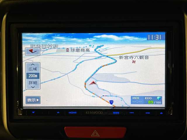 ホンダ Ｎ ＢＯＸ G L SSパッケージ 熊本県 2015(平27)年 6.2万km クッキークリーム 社外ＳＤナビ（ＣＤ/ＤＶＤ/フルセグ/ラジオ）/バックカメラ/ＥＴＣ/両側パワースライドドア/衝突軽減システム/横滑り防止装置/ステアリングスイッチ/プッシュスタート/スマートキー×２/ドアバイザー/純正フロアマット/リアサンシェード