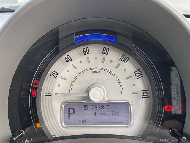スズキ ラパン X 群馬県 2021(令3)年 4.8万km フレンチミントパールメタリック ナビ　/フルセグＴＶ・Ｂｌｕｅｔｏｏｔｈ・ＣＤ・ＤＶＤ　/衝突軽減ブレーキ　/バックカメラ　/ＥＴＣ　/シートヒーター　/ドライブレコーダー　/レーンアシスト　/コーナーセンサー　/純正フロアマット　/横滑り防止装置