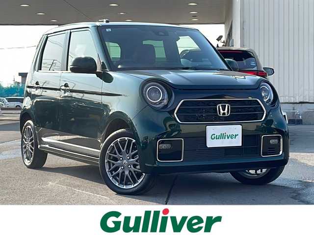 ホンダ Ｎ ＯＮＥ プレミアム ツアラー 道北・旭川 2021(令3)年 0.9万km ブリティッシュグリーンP ハーフレザーシート/前席シートヒーター/純正CD/AUX/社外360ドラレコ/コーナーセンサー/パドルシフト/黒木目調パネル/ステアリングスイッチ/LEDヘッドライトウィンカー/ホンダセンシング/衝突軽減ブレーキ/誤発進抑制ブレーキ/路外逸脱抑制機能/先行者発進おしらせ/スマートキー/電動パーキングアシスト/ブレーキホールド/ヒーテッドドアミラー/革巻ステアリング/USB3口/純正ホイール、冬タイヤ積み込み/保障、取説、スペアキー/禁煙車