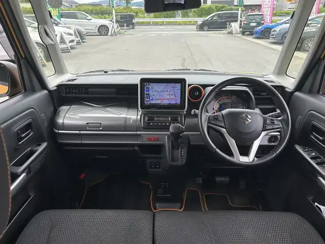 スズキ スペーシア ギア HYBRID XZ 愛知県 2020(令2)年 6.1万km アクティブイエロー/ガンメタリック2トーン 純正メモリナビ/フルセグテレビ/Bluetooth/レーンキープ/衝突軽減ブレーキ/アイドリングストップ/ウィンカーミラー/クルーズコントロール/ドアバイザー/プッシュスタート/両側パワースライドドア