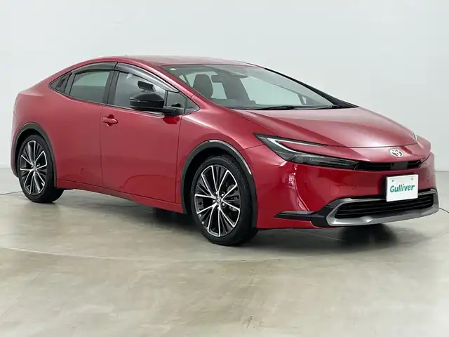 トヨタ プリウス Z 道央・札幌 2023(令5)年 0.7万km エモーショナルレッドⅡ ・純正メモリーナビ&フルセグ&BT&USB/・寒冷地仕様/・パワーバックドア/・パノラミックビューモニター/・トヨタセーフティセンス/・プリクラッシュセーフティ/・ブラインドスポットモニター/・レーダークルーズコントロール/・レーントレーシングアシスト/・レーンディパーチャーアラート/・ロードサインアシスト/・クリアランスソナー/・プロアクティブドライビングアシスト/・発信遅れ告知機能/・横滑り防止装置/・デジタルインナーミラー/・レザーシート/・前席シートヒーター/・前席シートベンチレーション/・D席パワーシート/・ステアリングヒーター/・革巻きステアリング/・ステアリングスイッチ/・AC100V/・プッシュスタート/・電格ミラー/・ドアバイザー/・純正フロアマット/・LEDヘッドライト/・オートマチックハイビーム/・オートライト/・ヘッドライトレベライザー/・スマートキー