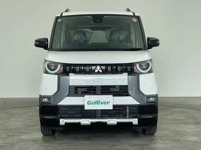 三菱 デリカミニ T プレミアム 三重県 2025(令7)年 0.1千km 白Ⅱ /届出済未使用車//純正ディスプレイオーディオ//AppleCarPray/AndroidAuto/iPod/Bluetooth/AM/FM/USB//前席シートヒーター//ステアリングヒーター//デジタルインナーミラー//レーダークルーズコントロール//ハンズフリースライドドア//パドルシフト//両側パワースライドドア//電動パーキング//純正15インチAW