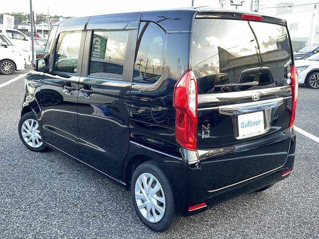 ホンダ Ｎ ＢＯＸ G ホンダセンシング 島根県 2018(平30)年 1.7万km クリスタルブラックパール 社外ナビ（CN-RE04D）/フルセグTV/Bluetooth接続/ドライブレコーダー/両側スライドドア/バックカメラ/衝突軽減ブレーキ/プッシュスタート/スマートキー/レーンキープアシスト/ETC