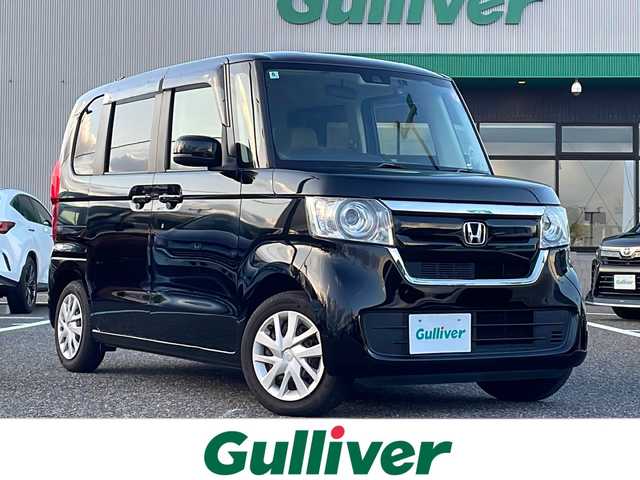 ホンダ Ｎ ＢＯＸ G ホンダセンシング 島根県 2018(平30)年 1.7万km クリスタルブラックパール 社外ナビ（CN-RE04D）/フルセグTV/Bluetooth接続/ドライブレコーダー/両側スライドドア/バックカメラ/衝突軽減ブレーキ/プッシュスタート/スマートキー/レーンキープアシスト/ETC