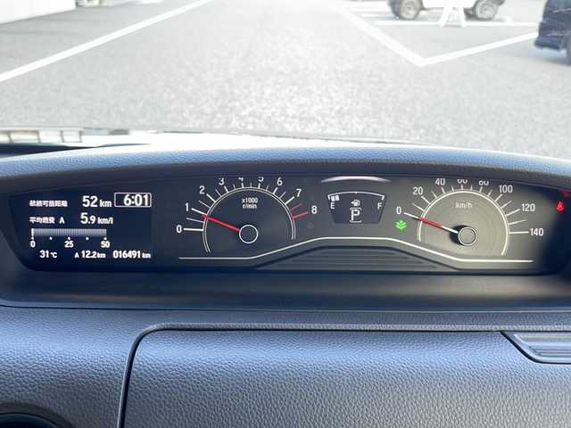 ホンダ Ｎ ＢＯＸ G ホンダセンシング 島根県 2018(平30)年 1.7万km クリスタルブラックパール 社外ナビ（CN-RE04D）/フルセグTV/Bluetooth接続/ドライブレコーダー/両側スライドドア/バックカメラ/衝突軽減ブレーキ/プッシュスタート/スマートキー/レーンキープアシスト/ETC