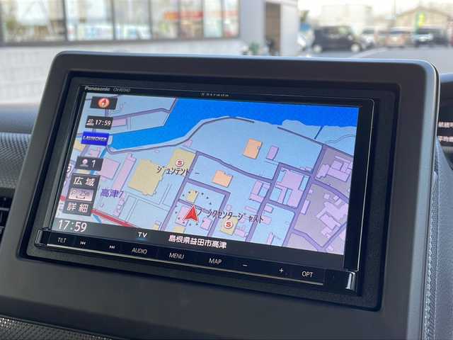 ホンダ Ｎ ＢＯＸ G ホンダセンシング 島根県 2018(平30)年 1.7万km クリスタルブラックパール 社外ナビ（CN-RE04D）/フルセグTV/Bluetooth接続/ドライブレコーダー/両側スライドドア/バックカメラ/衝突軽減ブレーキ/プッシュスタート/スマートキー/レーンキープアシスト/ETC