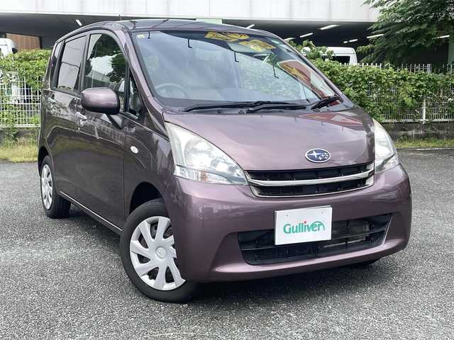 スバル ステラ L 熊本県 2012(平24)年 2.2万km シルキーマルーンクリスタルM 社外ナビ/（CD・DVD・フルセグTV・BTオーディオ・SD）/エコアイドル/電動格納ミラー/純正フロアマット/キーレス/スペアキー×1本