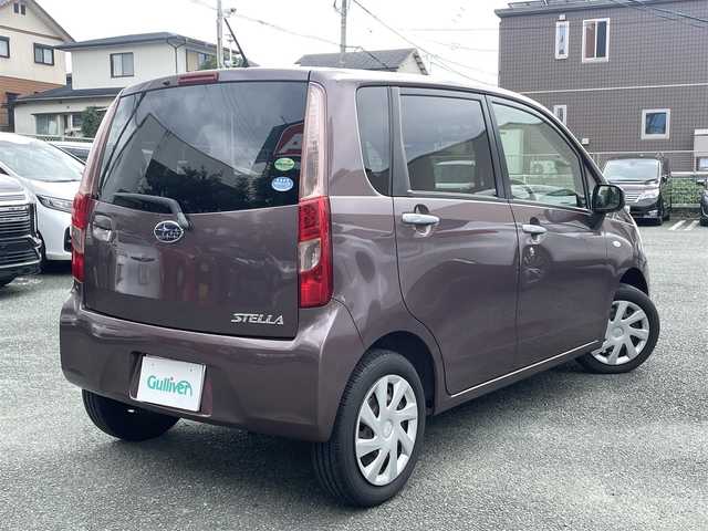 スバル ステラ L 熊本県 2012(平24)年 2.2万km シルキーマルーンクリスタルM 社外ナビ/（CD・DVD・フルセグTV・BTオーディオ・SD）/エコアイドル/電動格納ミラー/純正フロアマット/キーレス/スペアキー×1本