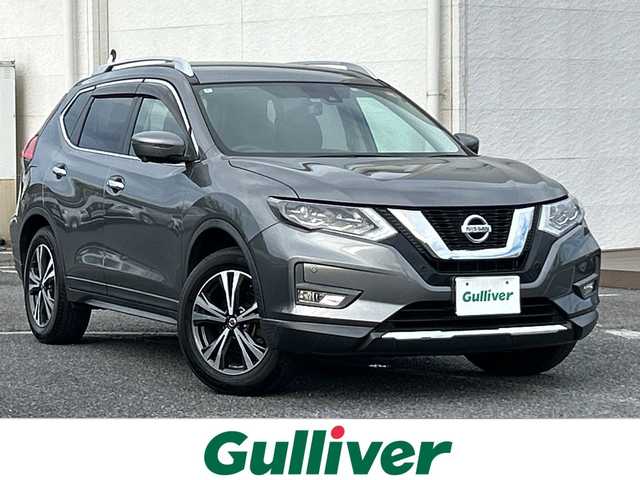 日産 エクストレイル 20Xi 千葉県 2018(平30)年 4.5万km ダークメタルグレー ナビMDV-S707W 全方位カメラ プロパイロット ETC インテリジェントルームミラー 全席シートヒーター 外ツィーター パワートランク エマージェンシーブレーキ 前後センサー １８インチAW