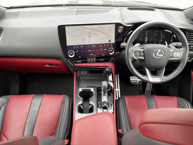 レクサス ＮＸ 350h Fスポーツ 徳島県 2023(令5)年 3.1万km グラファイトブラックガラスフレーク 純正ナビ/(AM.FM.BT.フルセグ.カープレイ)/3眼ヘッドライト/デジタルインナーミラー/全周囲カメラ/純正20インチアルミ/ステアリングヒーター/前席シートヒーター/前席エアシート/レーダークルコン/ドラレコ/パワーバッグドア