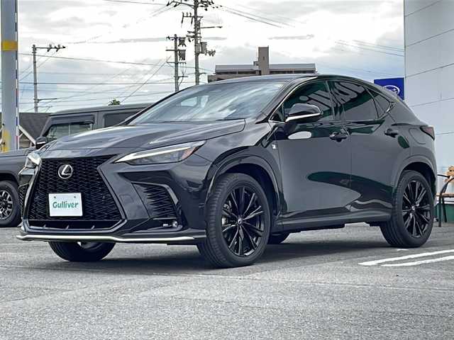 レクサス ＮＸ 350h Fスポーツ 徳島県 2023(令5)年 3.1万km グラファイトブラックガラスフレーク 純正ナビ/(AM.FM.BT.フルセグ.カープレイ)/3眼ヘッドライト/デジタルインナーミラー/全周囲カメラ/純正20インチアルミ/ステアリングヒーター/前席シートヒーター/前席エアシート/レーダークルコン/ドラレコ/パワーバッグドア
